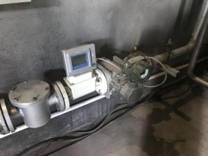 氣體羅茨流量計調(diào)試現(xiàn)場